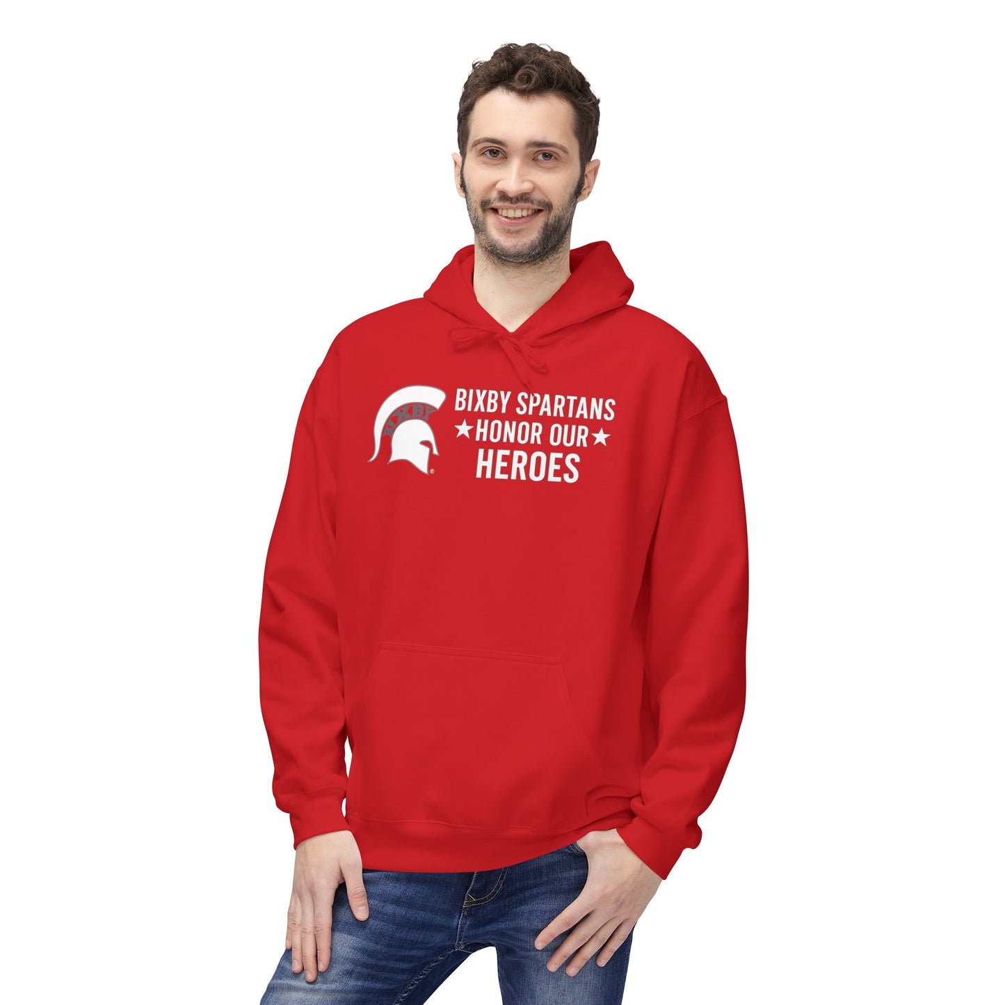 Spartans Honor Our Heroes Gildan Hoodie