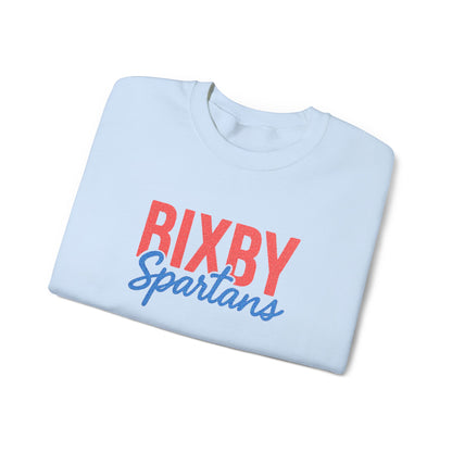 Bixby Spartans Embroidered Gildan Sweatshirt