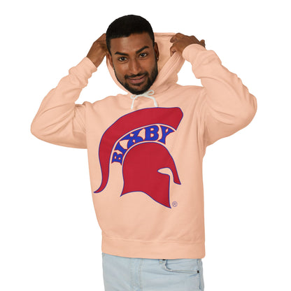 Bixby Spartan Red Logo Comfort Colors Hoodie