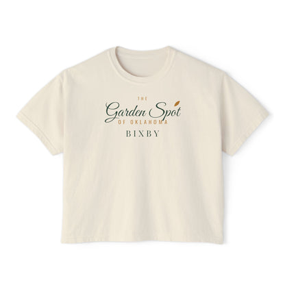 Garden Spot of Oklahoma Boxy Comfort Colors Tee