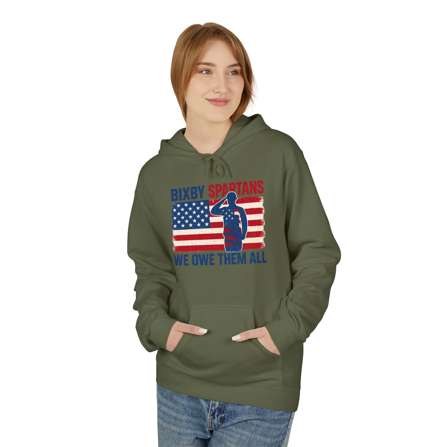 Bixby We Owe Them All Gildan Hoodie