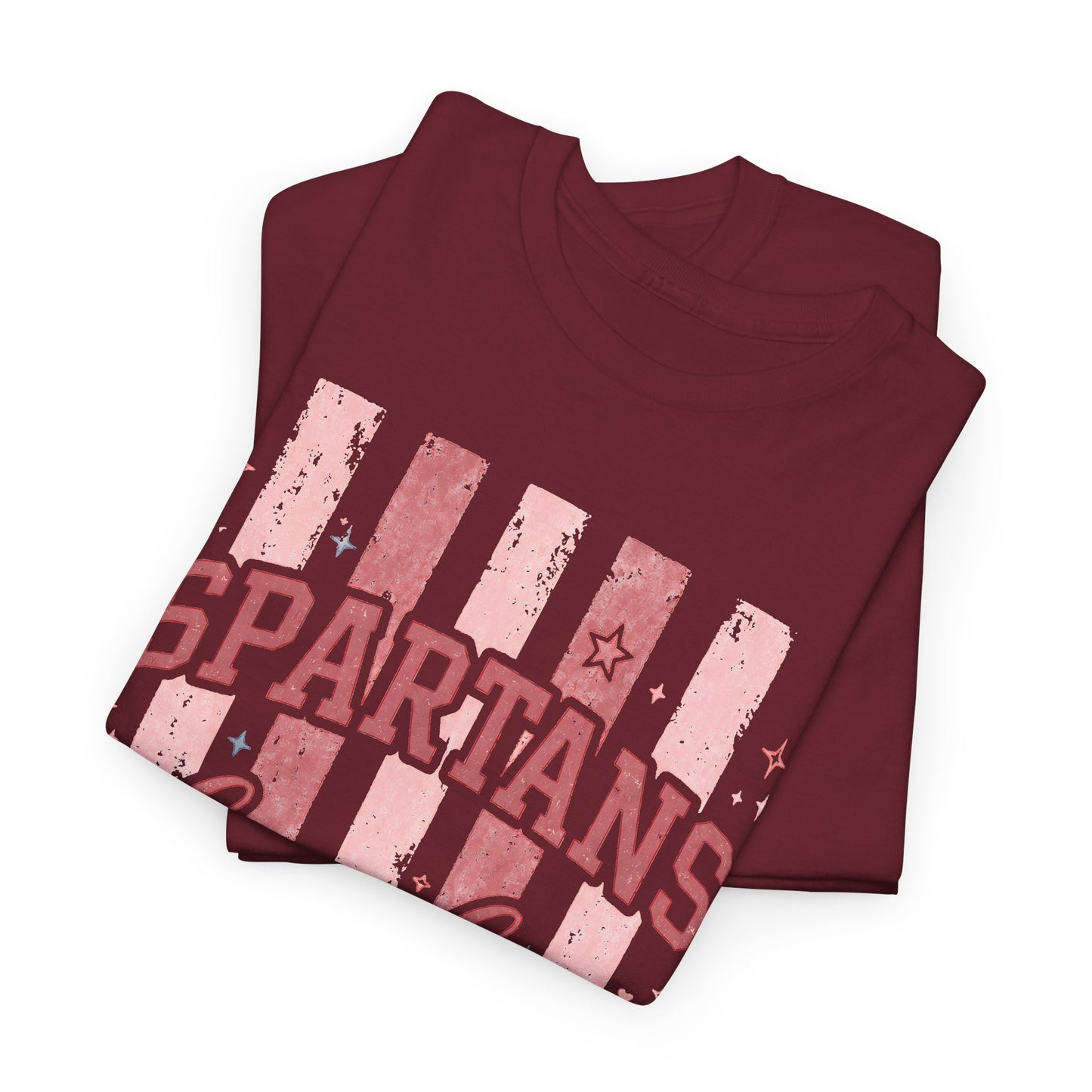 Spartans Bixby Pink Stripes T-Shirt