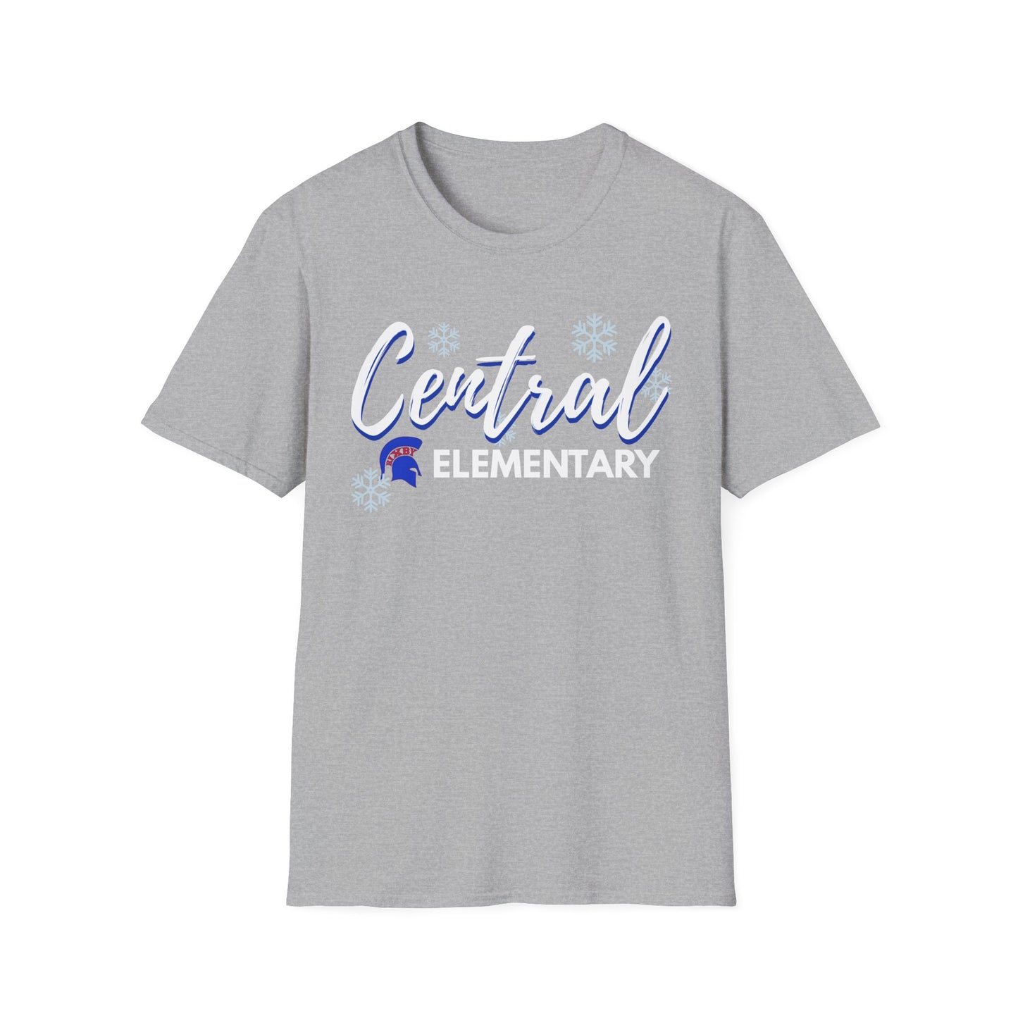 Bixby Spartan Central Elementary Snow Day Softstyle Tee