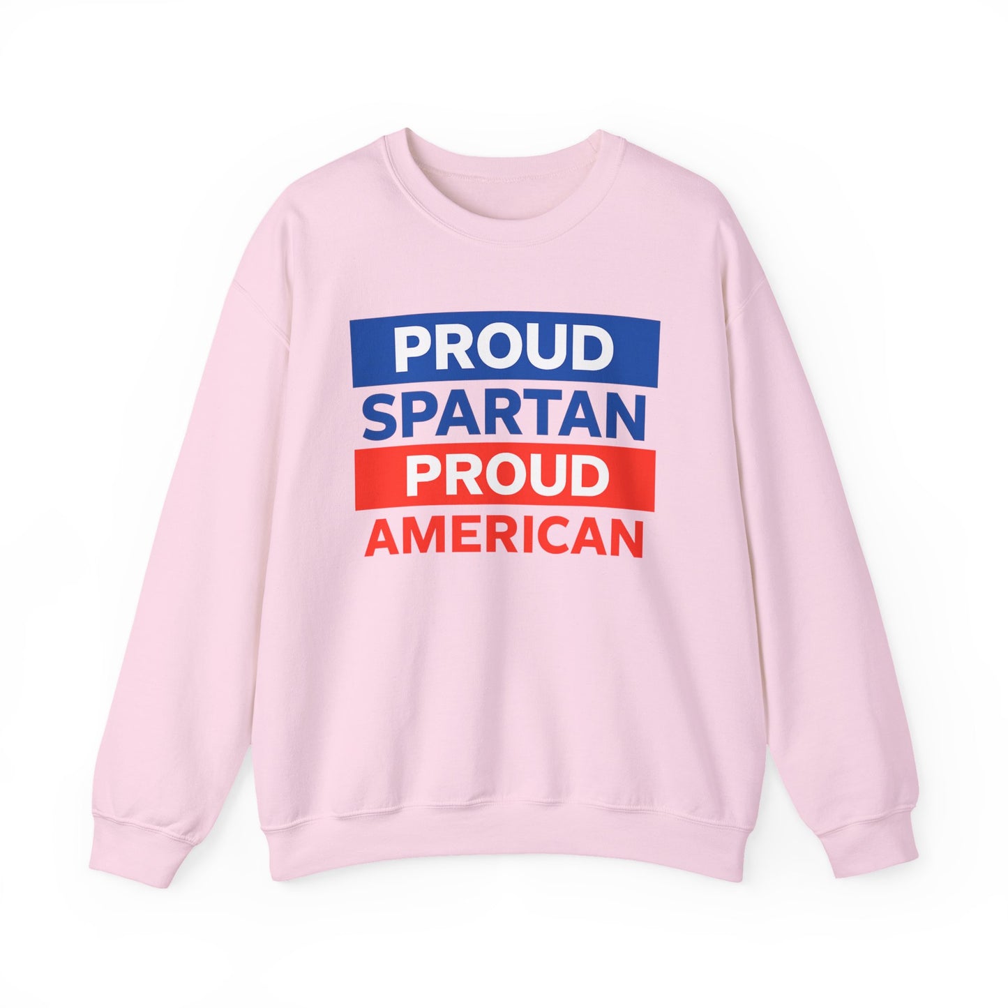 Proud Spartan Proud American Gildan Sweatshirt