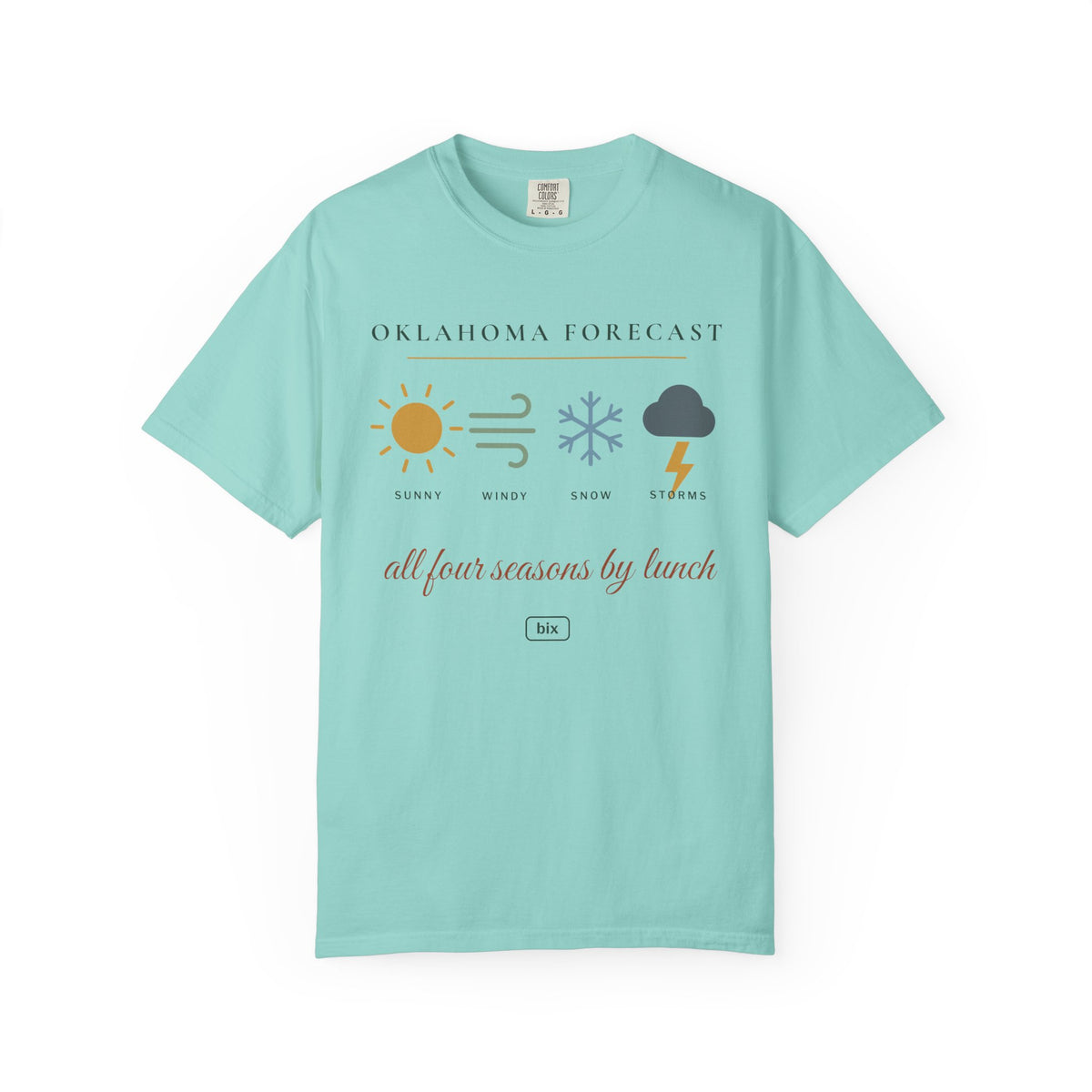 Oklahoma Forecast Tee | Comfort Colors