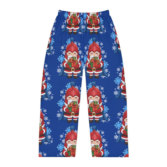 Spartan Santa Blue Men's Pajama Bottoms