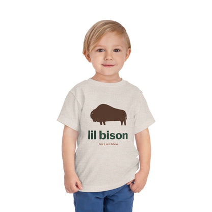 lil bison Oklahoma Toddler Tee