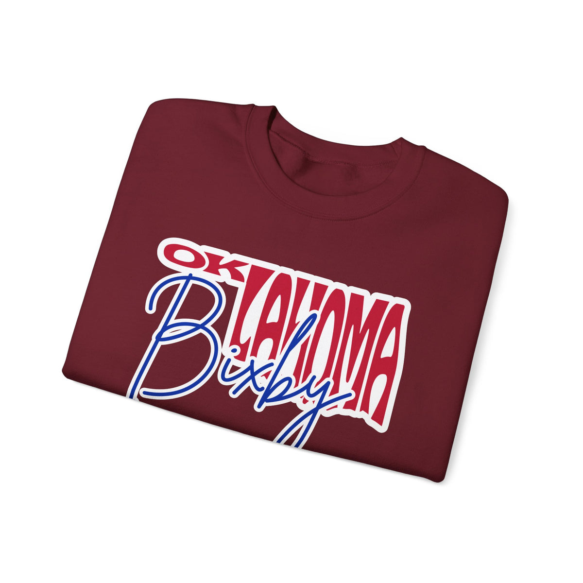 Bixby Spartans Custom City Name Oklahoma Sweatshirt