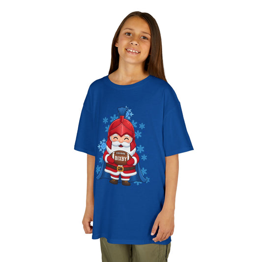 Spartan Football Santa Youth Gildan Tee