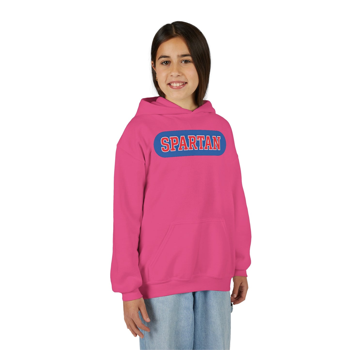 Spartan Bold Youth Gildan Hoodie