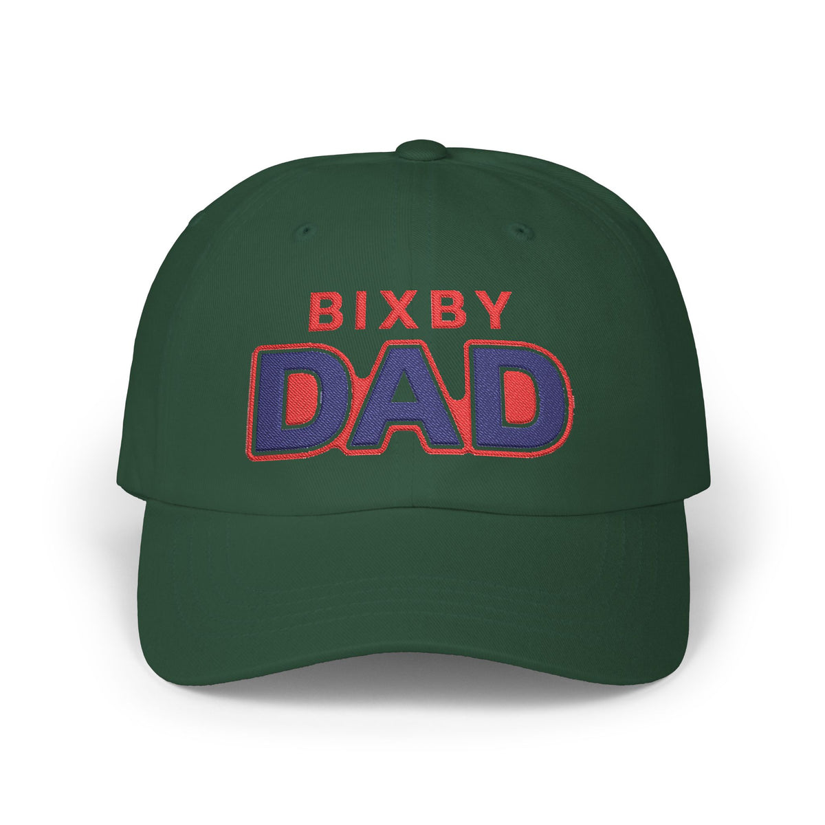 Bixby Dad Embroidered Baseball Cap — Classic Father’s Day Hat