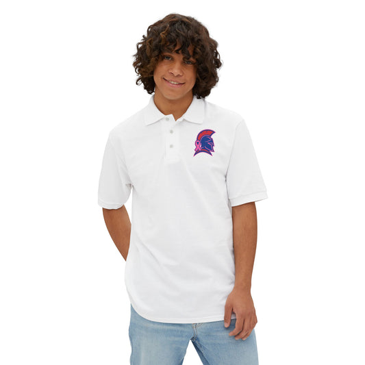 Spartan Men's Breast Cancer Awareness Polo