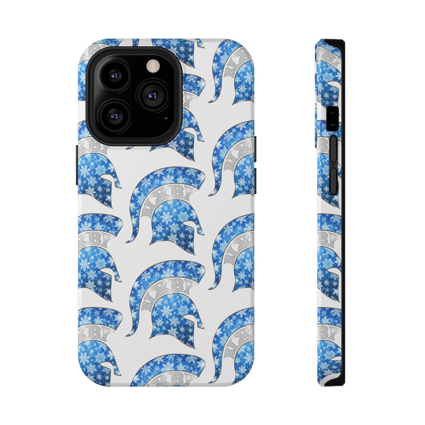 Bixby Spartan Winterfrost Logo Impact Resistant iPhone Case