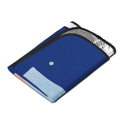 Bixby OK Watercolor Car Sun Shade