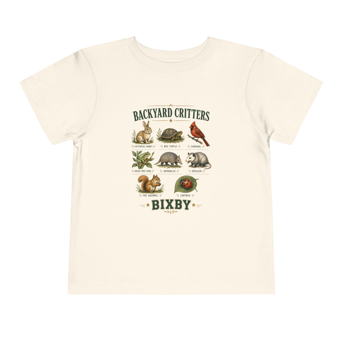 Backyard Critters Toddler Tee