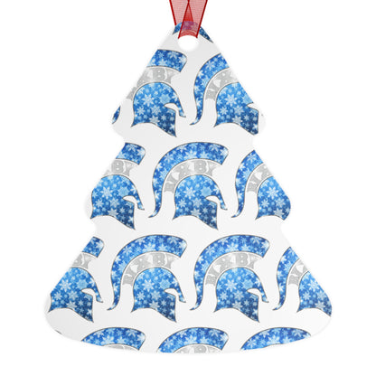Spartan Winterfrost Metallic Christmas Tree Ornament