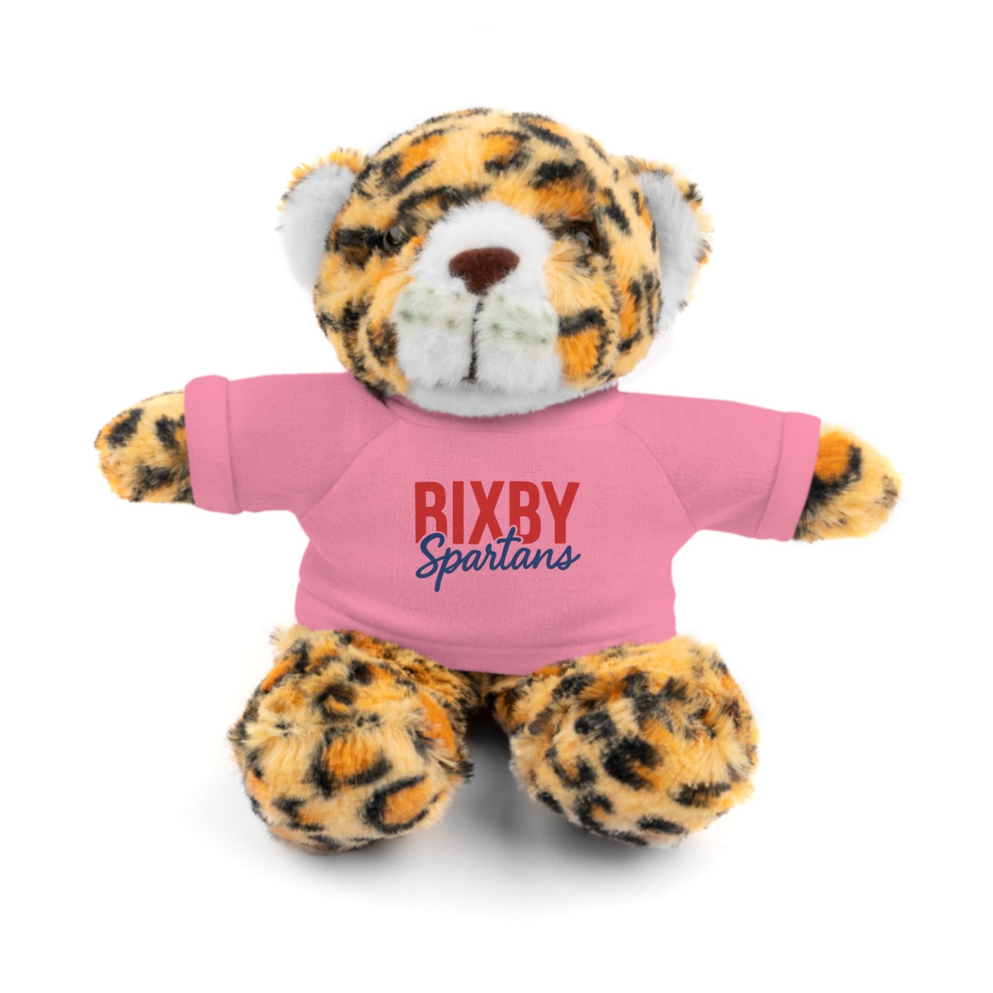Bixby Spartans Stuffed Animal Logo