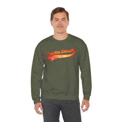 Spartan Educator Fall Design Gildan Sweatshirt