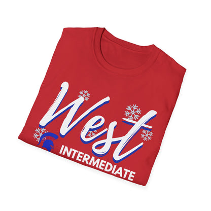 Bixby Spartan West Intermediate Snow Day Softstyle Tee