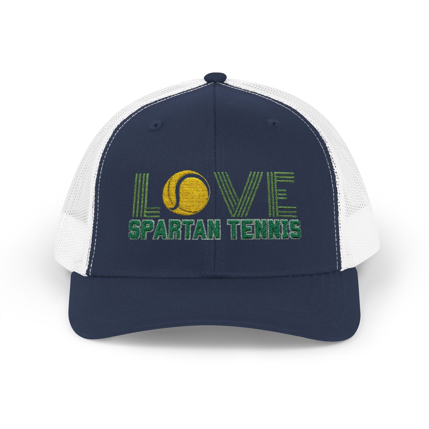 Bixby Spartan Tennis Embroidered Trucker Snapback