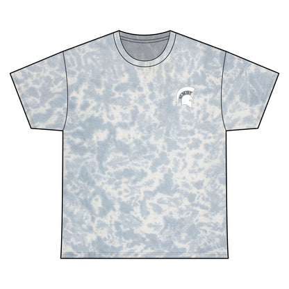 Bixby Spartan Small White Logo Tie-Dye Gildan Tee