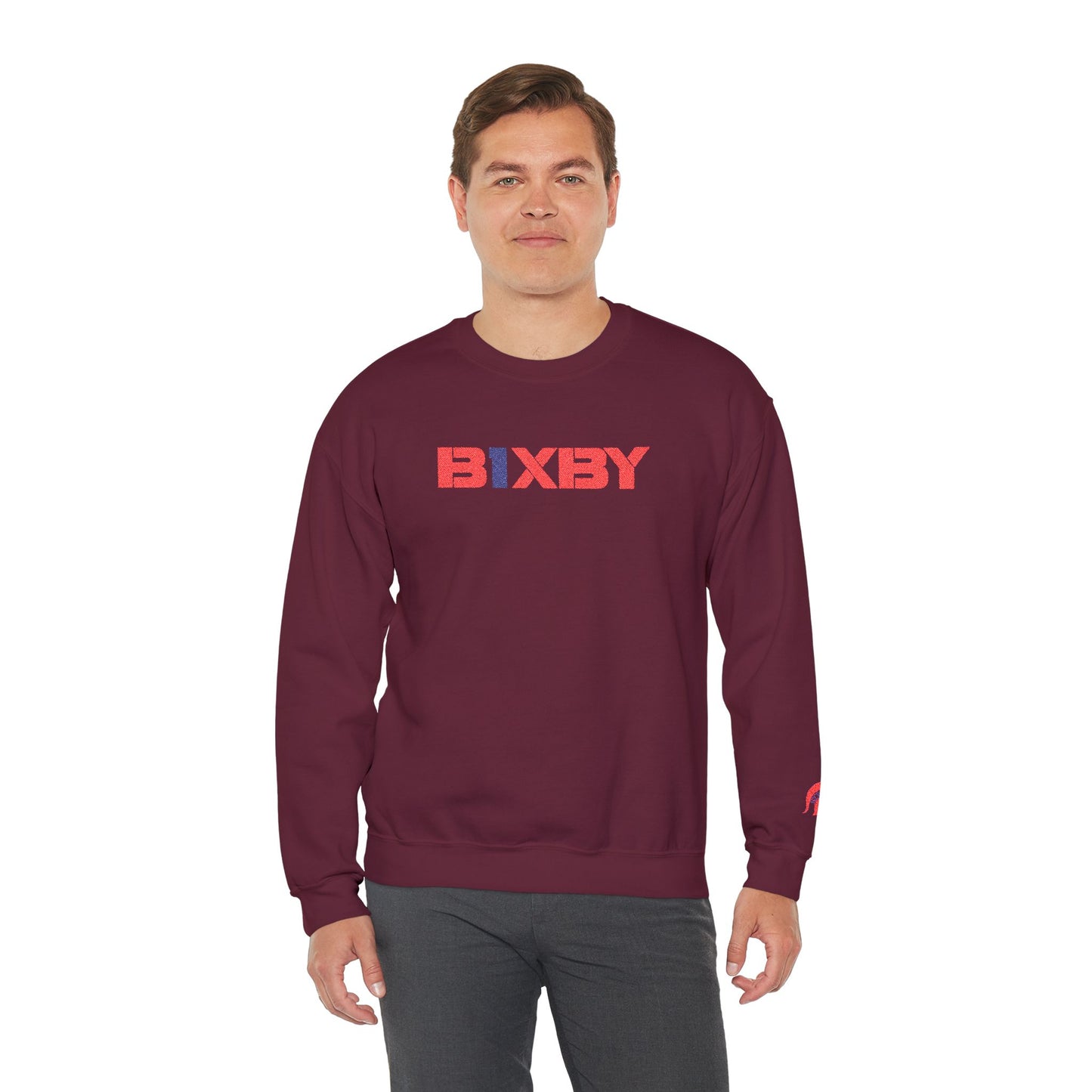 B1XBY Undeniable Embroidered with Wrist Logo Gildan Sweatshirt