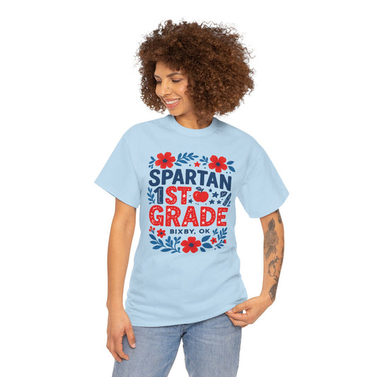 Bixby Spartans First Grade Spartan Tee