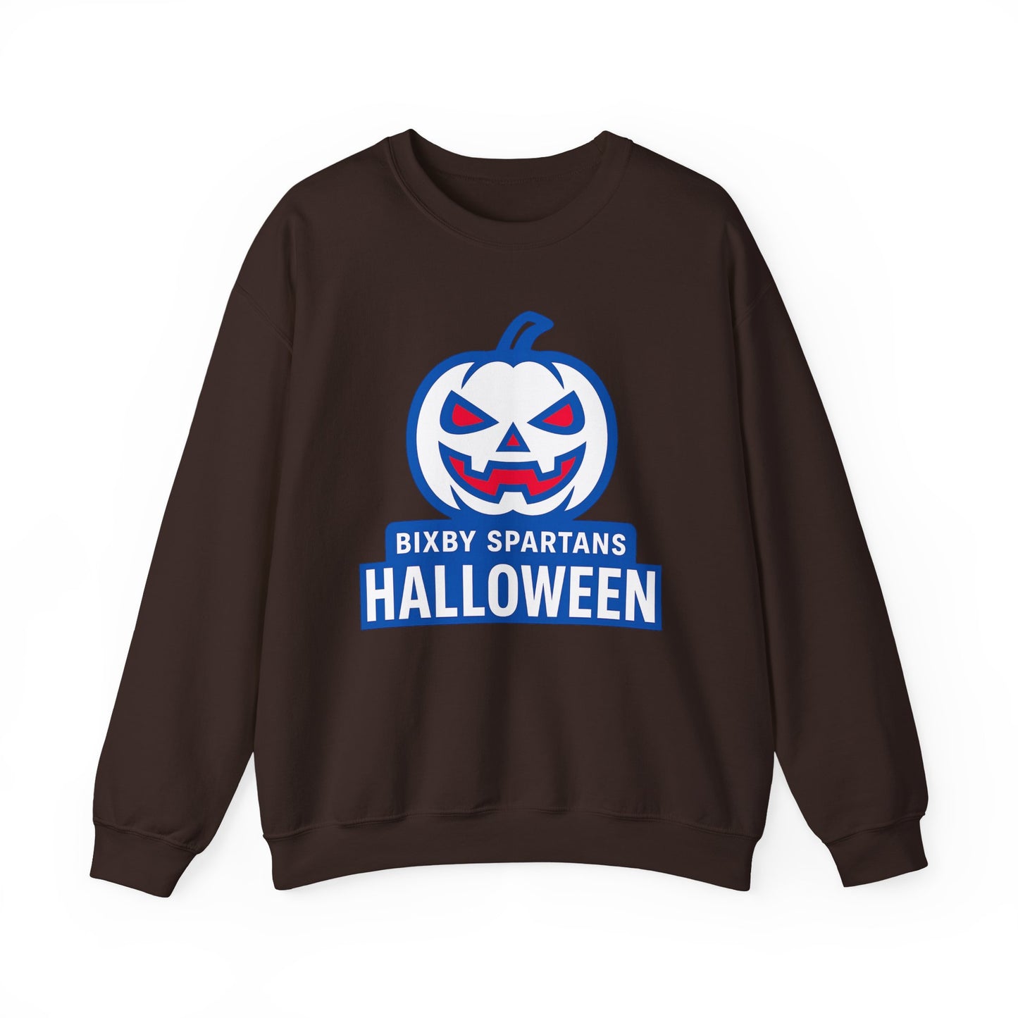 Bixby Spartans Halloween Gildan Sweatshirt