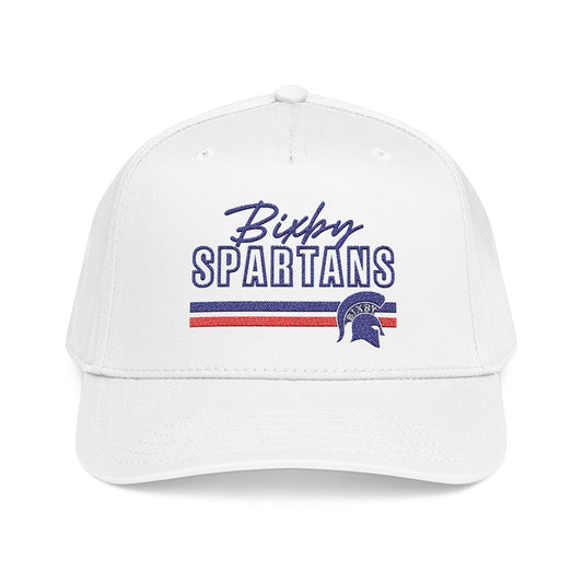 Bixby Spartans Embroidered Mid-Profile Ballcap