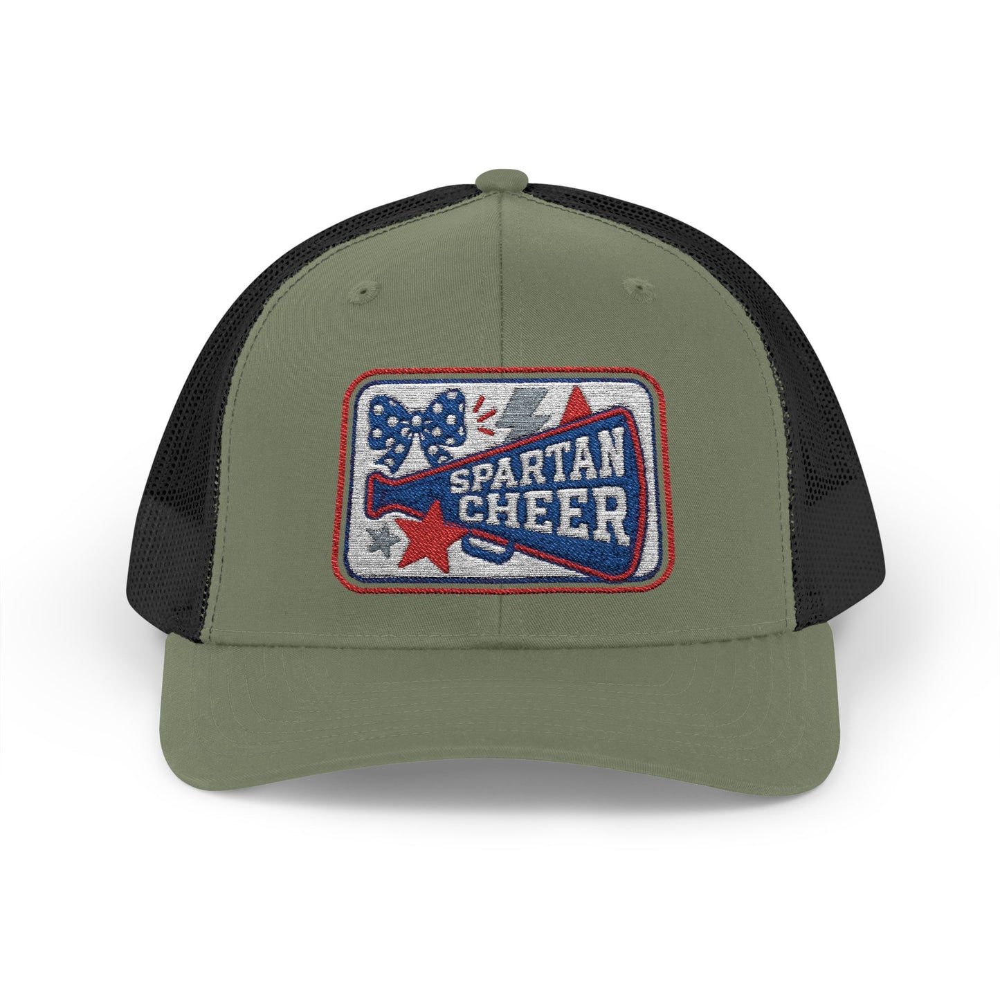 Spartan Cheer Embroidered Trucker Snapback