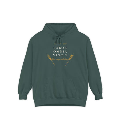 Labor Omnia Vincit Oklahoma Hoodie | Comfort Colors