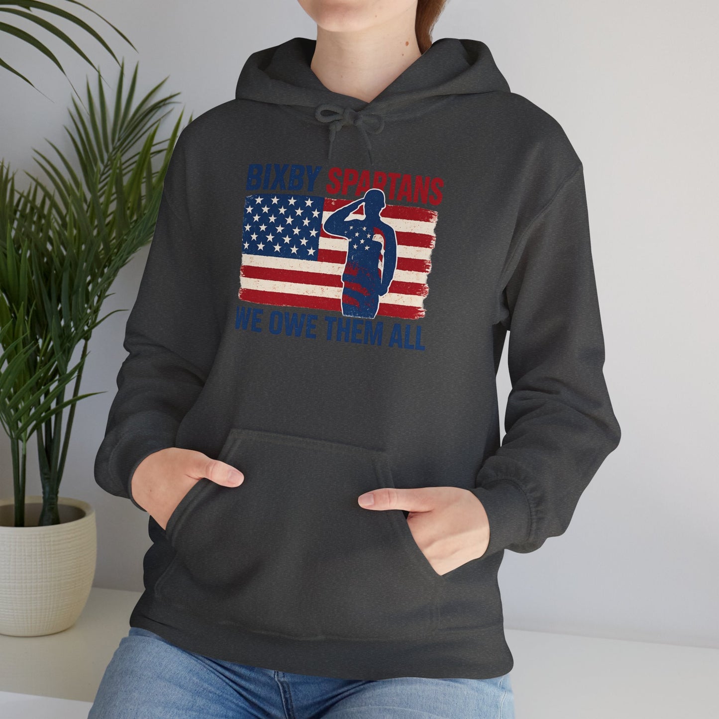 Bixby We Owe Them All Gildan Hoodie