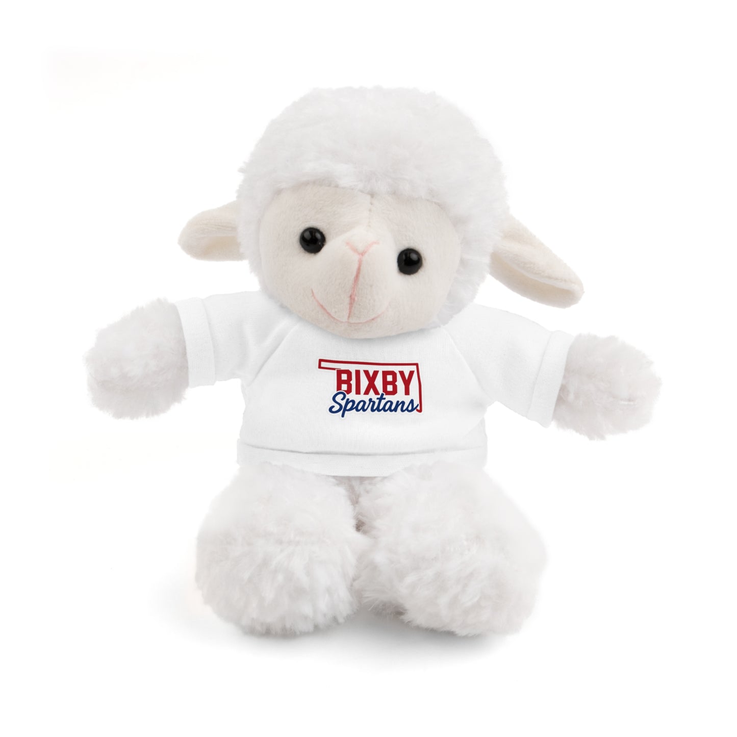 Bixby Oklahoma Spartan Stuffed Animal Logo
