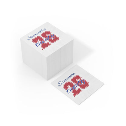 Bixby Spartan Senior Class 2026 Party Napkin