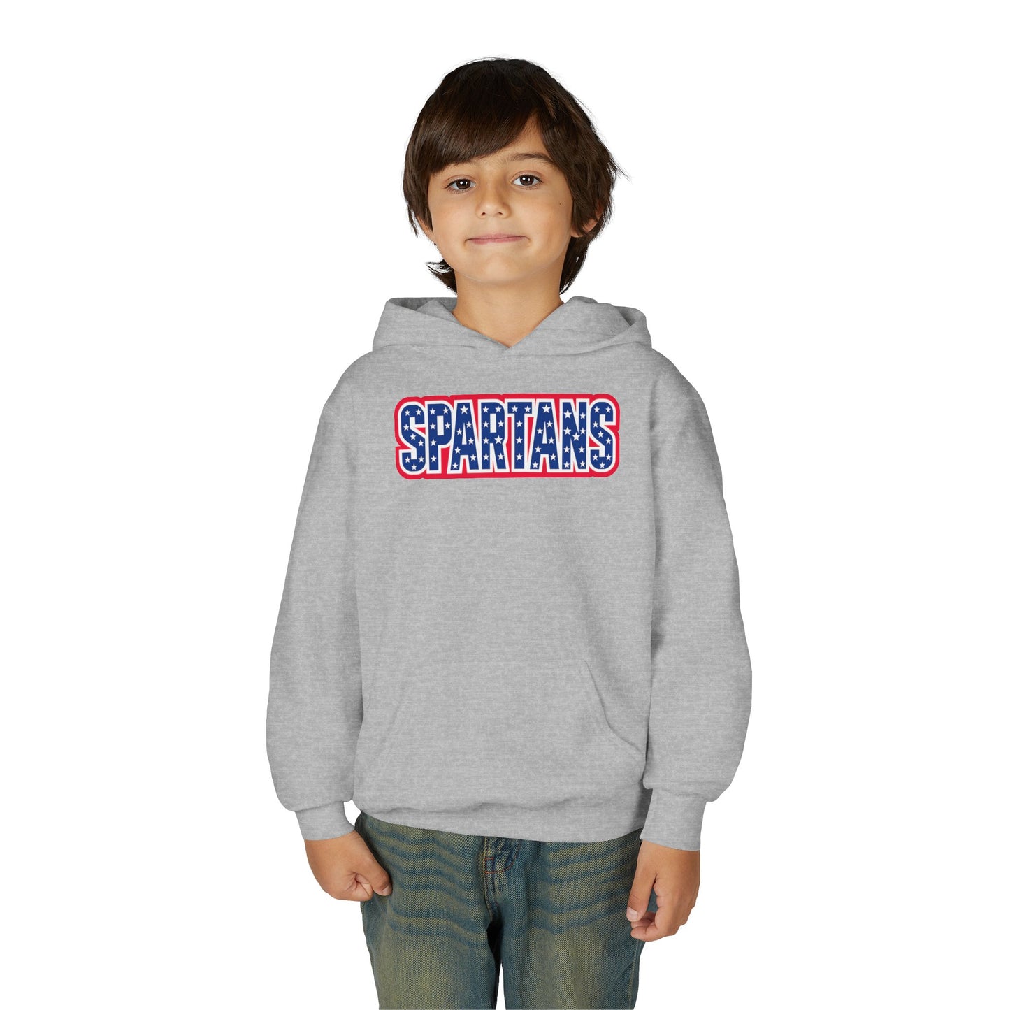Spartans Patriotic Youth Gildan Hoodie