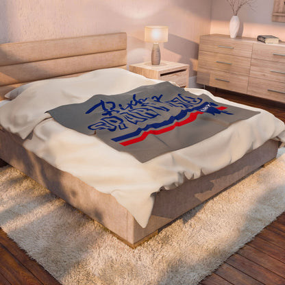 Bixby Spartan Velveteen Plush Blanket