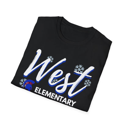 Bixby Spartan West Elementary Snow Day Softstyle Tee
