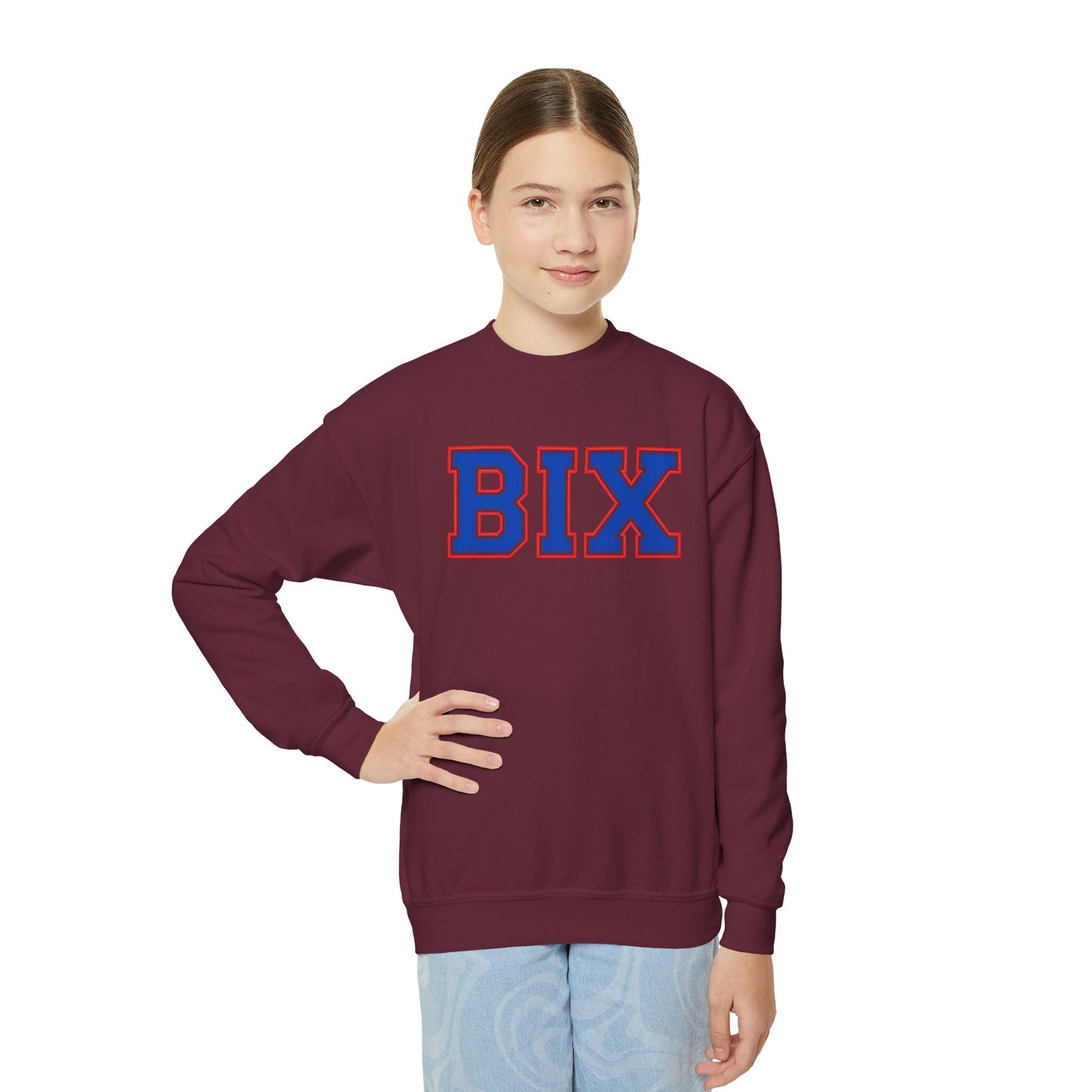Bixby Spartan BIX Youth Gildan Sweatshirt