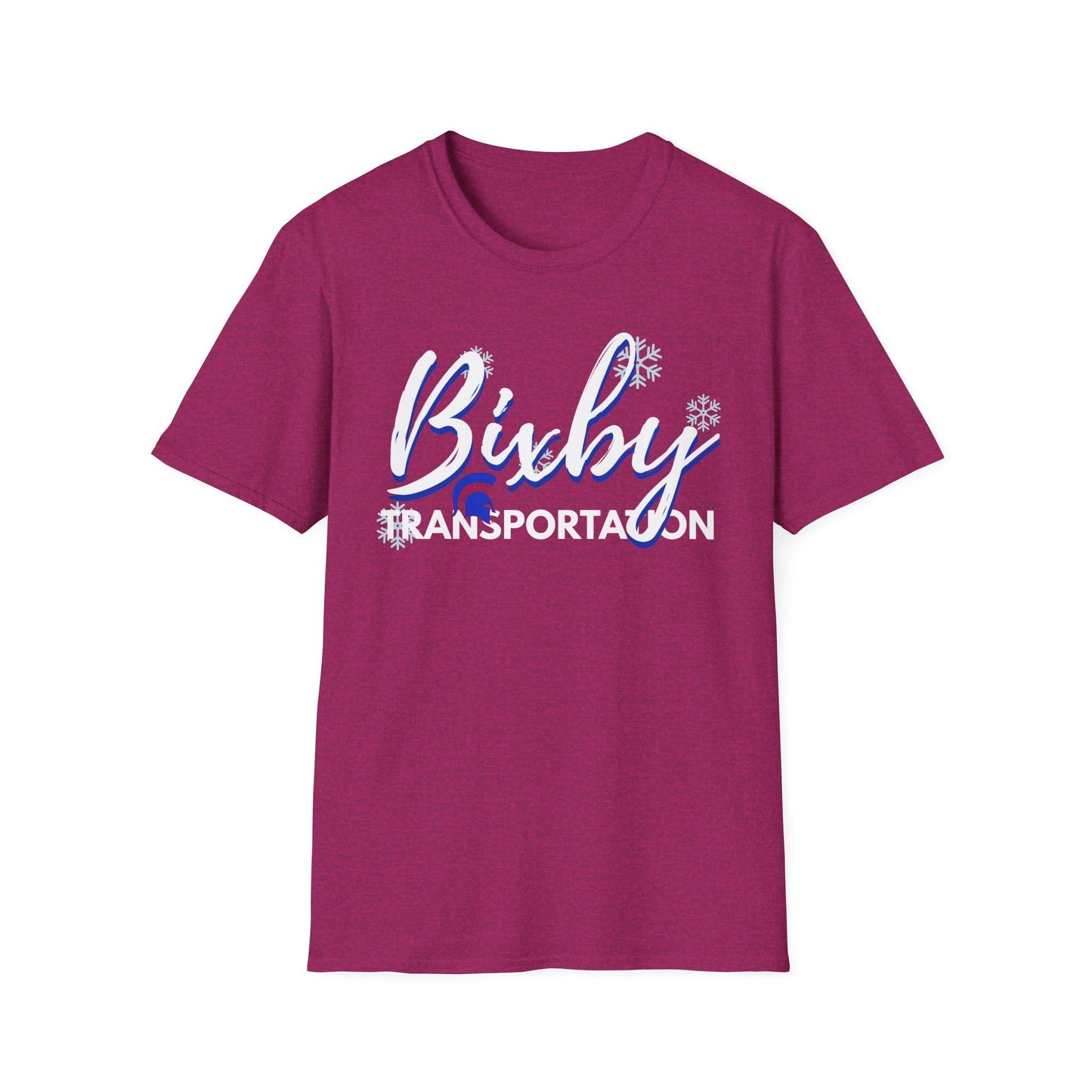 Bixby Spartan Transportation Snow Day Softstyle Tee