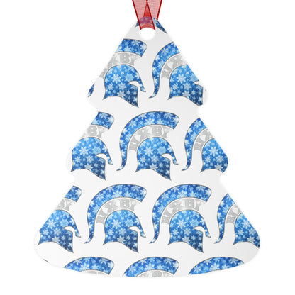 Spartan Winterfrost Metallic Christmas Tree Ornament