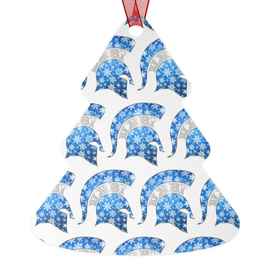Spartan Winterfrost Metallic Christmas Tree Ornament