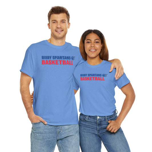 Bixby Spartans Basketball Gildan Tee