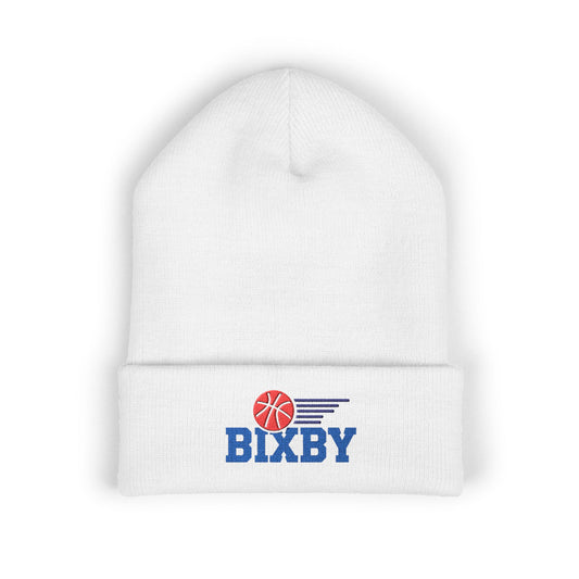 Bixby Spartan Basketball Embroidered Beanie