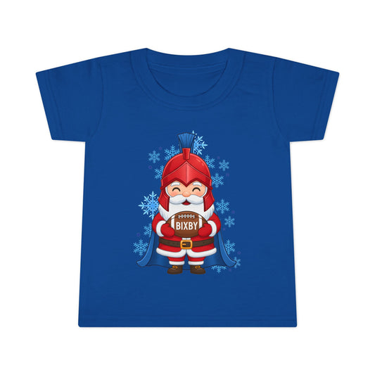 Spartan Football Santa Toddler Gildan Tee