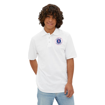 Spartan Men's Breast Cancer Awareness Polo