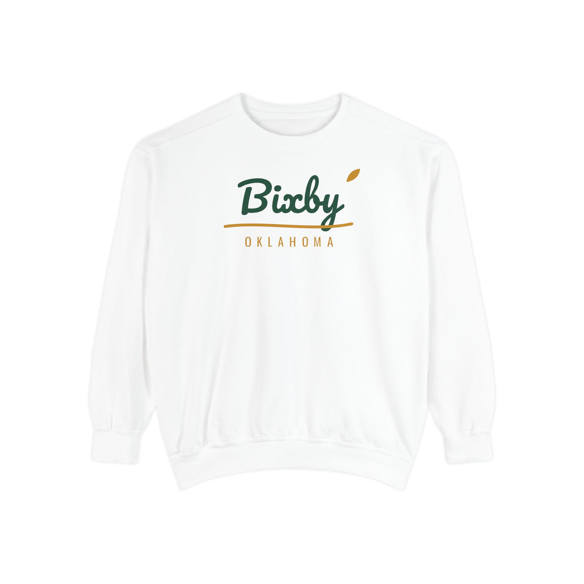 Bixby Oklahoma Script Crewneck