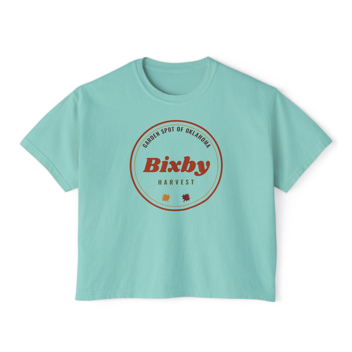 Garden Spot Harvest Badge Boxy Comfort Colors Tee