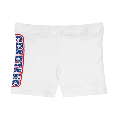 Spartans Patriotic Women's Athletic Shorts