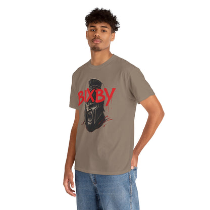 Bixby Spartan Helmet Chaos Gildan Tee