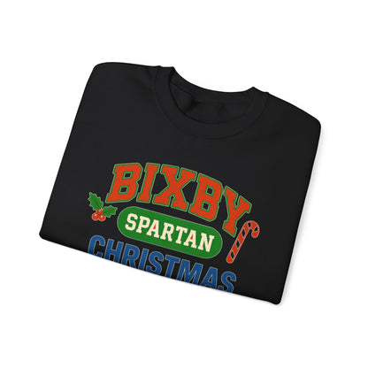 Bixby Spartans Christmas Decor Gildan Sweatshirt